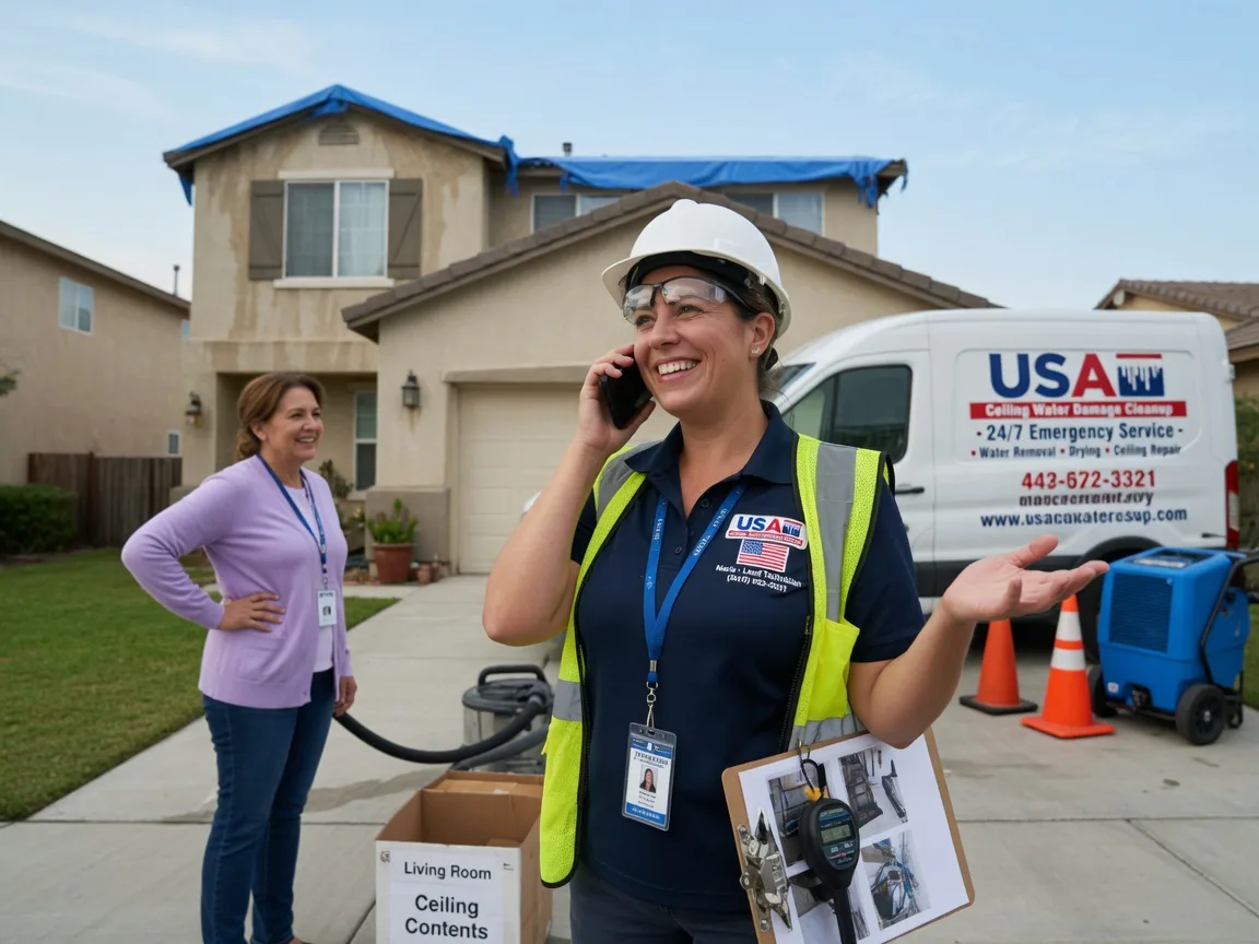 Ceiling Water Damage Restoration Bucyrus, KS FAQs
